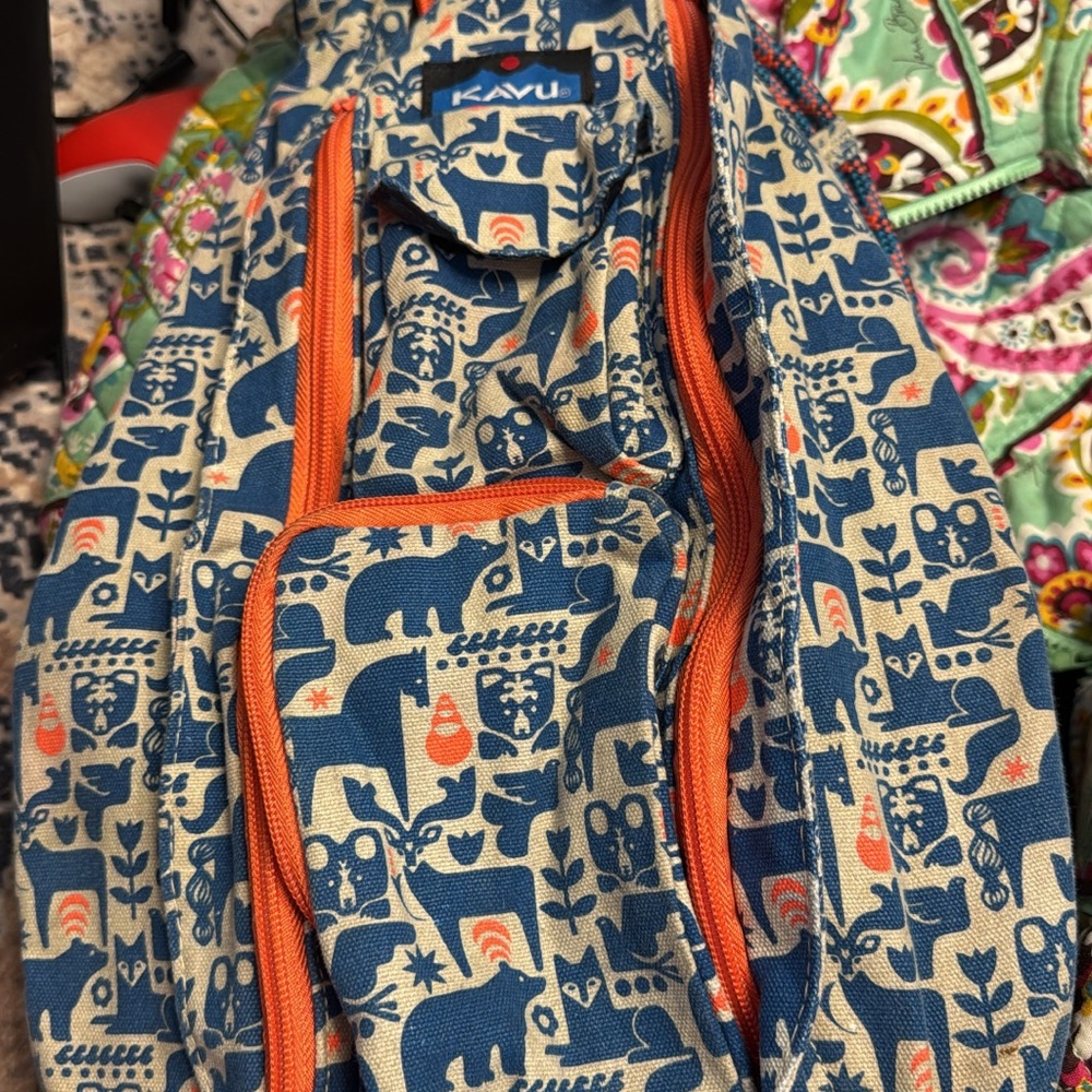 KAVU Animal Print Sling Bag